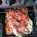 El cooksnap de Gi cuando hizo Corvina al horno con verduras.