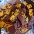 El cooksnap de Lorena Balbuena cuando hizo Budín o bizcochuelo integral de naranja 🍊 con arándanos.