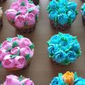 El cooksnap de Ana Nilsa Garabito Piñero cuando hizo Cupcakes de vainilla con boquillas rusas #Mirecetario2019.