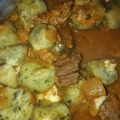 El cooksnap de Laura Sarmiento cuando hizo Malfatis relleno (espinaca).
