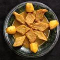Priyanka Dutta's cooksnap of when they made ধোঁকার ডালনা (dhokar dalna recipe in Bengali).