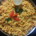 Kavita Sukhani का कुकस्नैप जब उन्होंने लेमन राइस (Lemon Rice recipe in Hindi) बनाया था।