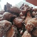 El cooksnap de Cinthya Castro cuando hizo Buñuelos de manzana y canela.