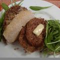 El cooksnap de Luciana Fenos cuando hizo Hamburguesa Vegetal de Garbanzos y Quinoa.