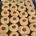 RevRon's cooksnap of when they made peanut butter kiss cookies.