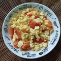 Cooksnap Mizzanem semasa beliau membuat Tomato Eggs.