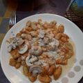 El cooksnap de Daniela Alzogaray cuando hizo Salsa de champiñones.