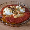 El cooksnap de michaval cuando hizo Bacalao fresco con tomate y gratinado con langostinos.