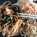 El cooksnap de Gaby Delaf cuando hizo Tallarines Tailandeses. Pad thai Noodles.