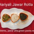 sarla nihlani's cooksnap of when they made Hariyali Healthy Jowar Rotla.