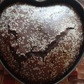 کوک اسنپ Pary بعد از امتحان کردن کیک دورنگ کنجدی.