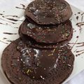 Man o Salwa By Neelam Saleem's cooksnap of when they made Chocolate pancakes❤️.