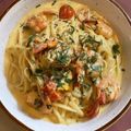 Cooksnap de Rosando Silva quando cozinhou Massa com Camarão.