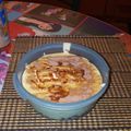 El cooksnap de Kit Carson cuando hizo Crema catalana.