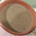 El cooksnap de Kimara Sekai cuando hizo Crema de champiñones keto 😋🍄.