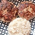 Cooksnap από Mariposa🦋(Δήμητρα) στη συνταγή Καστανό ρύζι με μπιφτέκια