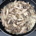 El cooksnap de Malagueña salerosa cuando hizo Pechuga de pollo a la crema con champiñones.