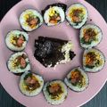 Cooksnap dari deva vera untuk resep Gimbab (Seaweed Rice Roll)