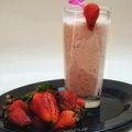 Shagufta Asif's cooksnap of when they made Strawberry milk shake.