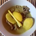 Cooksnap Aznie Khasri semasa beliau membuat Daging kentang masak lemak cili api nismilan.