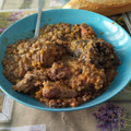 El cooksnap de Víctor Hernández Reviejo cuando hizo Lentejas con morcilla, chorizo y costillas.