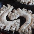 El cooksnap de Virginia Amaro cuando hizo Roscas de chicharrones.
