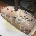 El cooksnap de Daiana Dutra cuando hizo Budín de moras.