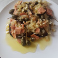 El cooksnap de John Newton cuando hizo Berenjenas a la antigua.