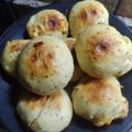El cooksnap de Maria Elena Peñaloza Pittaro cuando hizo Pancitos saborizados de queso con harina leudante.