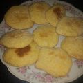 El cooksnap de Sonia Berdon cuando hizo Galletitas de polenta.