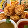 Madhu Walter का कुकस्नैप जब उन्होंने मैगी बॉल्स (Maggie ball recipe in hindi) बनाया था।