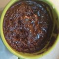 El cooksnap de Raiden cuando hizo Postre de dulce de leche y chocolate en microondas.