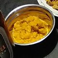 El cooksnap de Gustavo cuando hizo Mayonesa vegana de zanahoria.