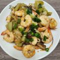 Iris Hwang 的 瓠瓜炒蝦仁（家常菜） cooksnap