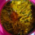 Ginni का कुकस्नैप जब उन्होंने खट्टी मीठी लौकी सीताफल सब्जी (khatti meethi lauki sitafal ki sabzi recipe in Hindi) बनाया था।