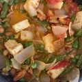 Kate's cooksnap of when they made Mattar Paneer.