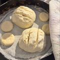 El cooksnap de Soledad Cuitiño Padrón cuando hizo Pan casero con grasa y Blancaflor.
