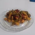 El cooksnap de inmoantonio cuando hizo Tofu marinado con pasta y vegetales.