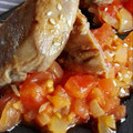 El cooksnap de Jose Luis cuando hizo Bonito marinado en soja con tomate concasse.