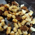 El cooksnap de Cynthia Gerez cuando hizo Ñoquis de ricota y salvia.
