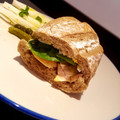 El cooksnap de Becky cuando hizo Sándwich de pollo asado, queso brie y dulce de higos.