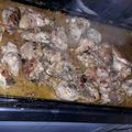 El cooksnap de Vivian Weber cuando hizo Super pollo a la naranja.