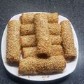 El cooksnap de Ibra Sevilla cuando hizo Rollitos de pan de molde rellenos.