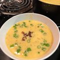Chef Weird Beard's cooksnap of when they made Beer Cheese Soup.