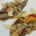 El cooksnap de Marieta cuando hizo Ensalada tricolor de pimientos asados.