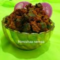 nimisha nema का कुकस्नैप जब उन्होंने बेसन वाली भिंडी (besan wali bhindi recipe in Hindi) बनाया था।