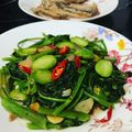 Cooksnap dari Michael Turnip untuk resep Cah Kangkung Udang Pete