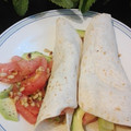 El cooksnap de Amparo&Ari cuando hizo Fajitas mexicanas rellenas con crema de aguacate y pencas de apio.