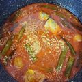 Cooksnap Intan Sofia semasa beliau membuat Gulai Ikan Temenung.