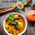 Cooksnap Hani Shaimi semasa beliau membuat Kari Ayam Kerisik.